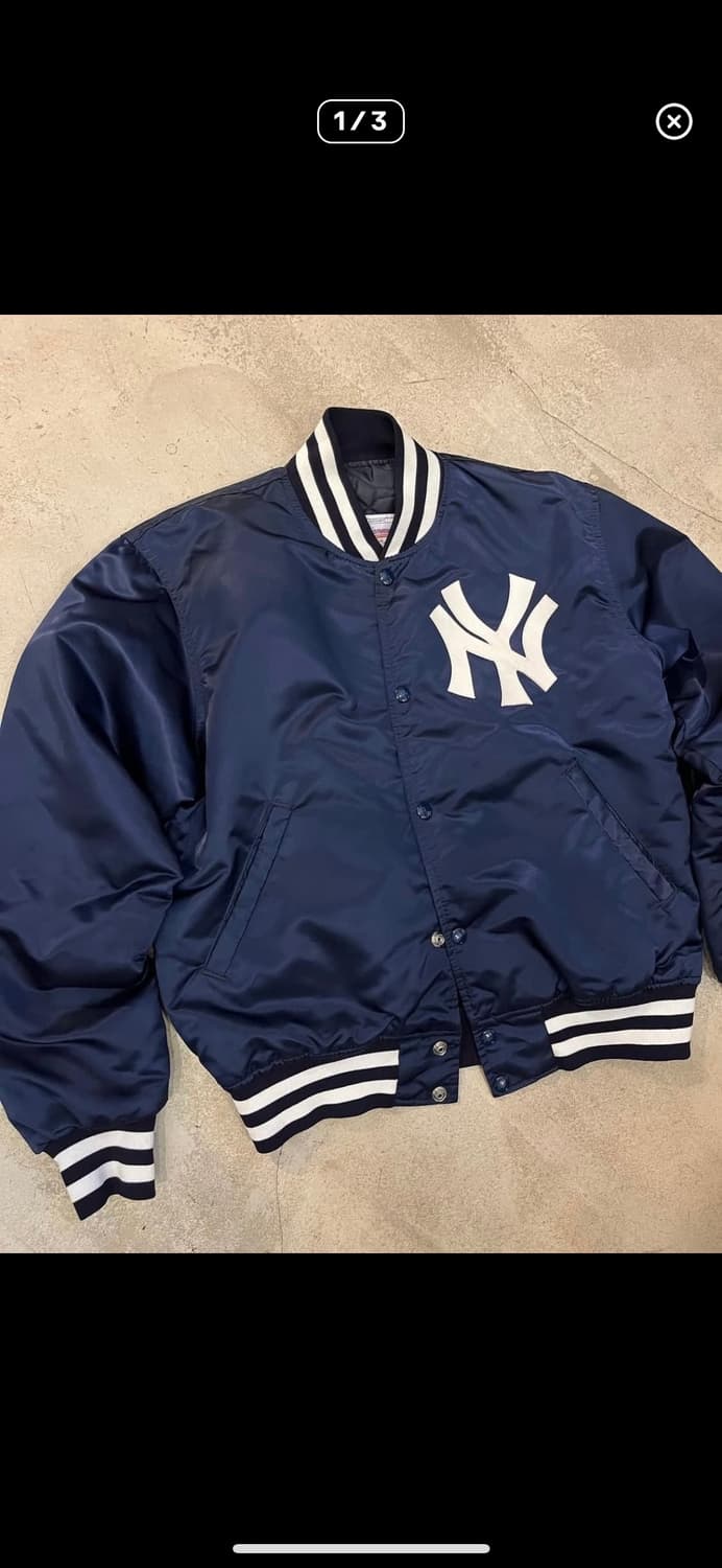 빈티지 스타터 뉴욕양키스 바시티 상품이미지1