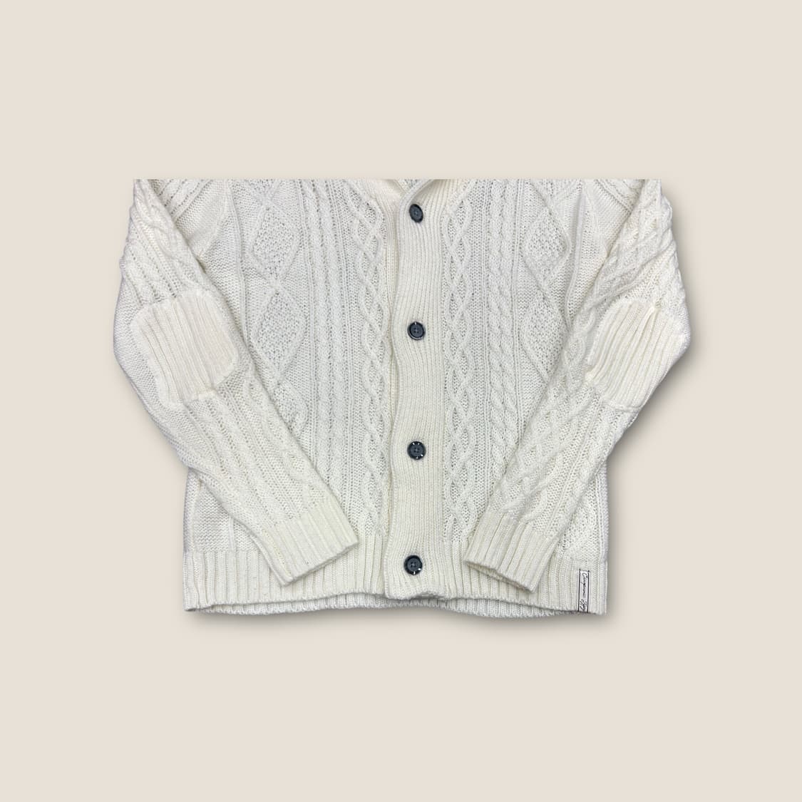 L009 차오패닉 티피 케이블 쇼울카라 가디건 size S (M-L) 상품이미지3
