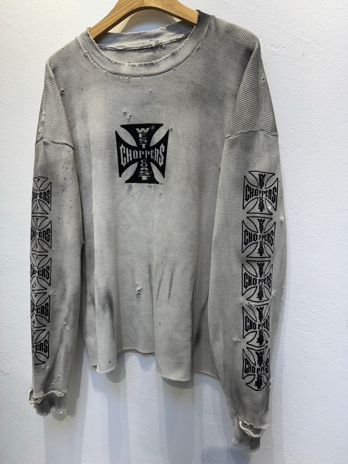 빈티지 웨스트 와플긴팔 상품이미지4