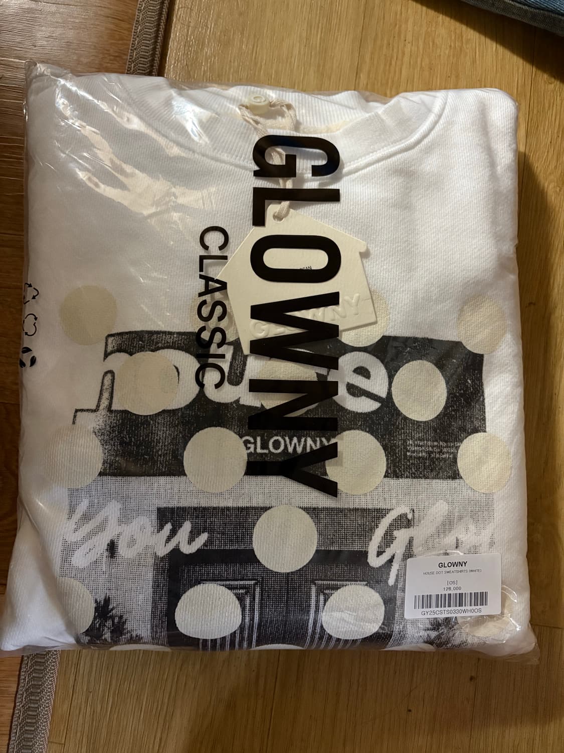 글로니 GLOWNY 스웨트셔츠 미개봉 새제품 상품이미지2