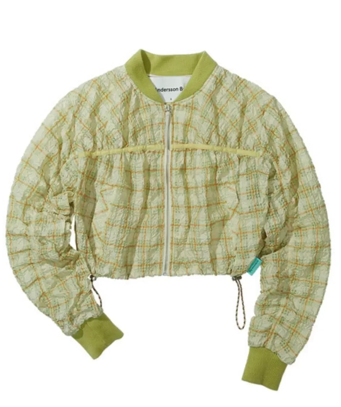 앤더슨벨 ADIA SEE-THROUGH SEERSUCKER BOMBER 상품이미지2