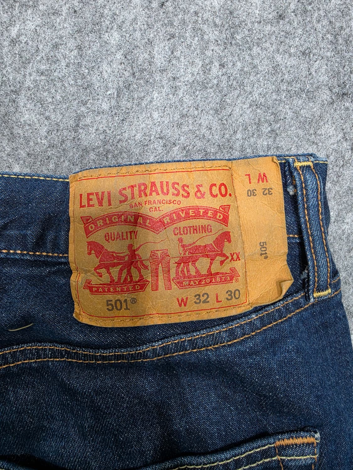 리바이스 501 데님팬츠 청바지 32 x 30 상품이미지8
