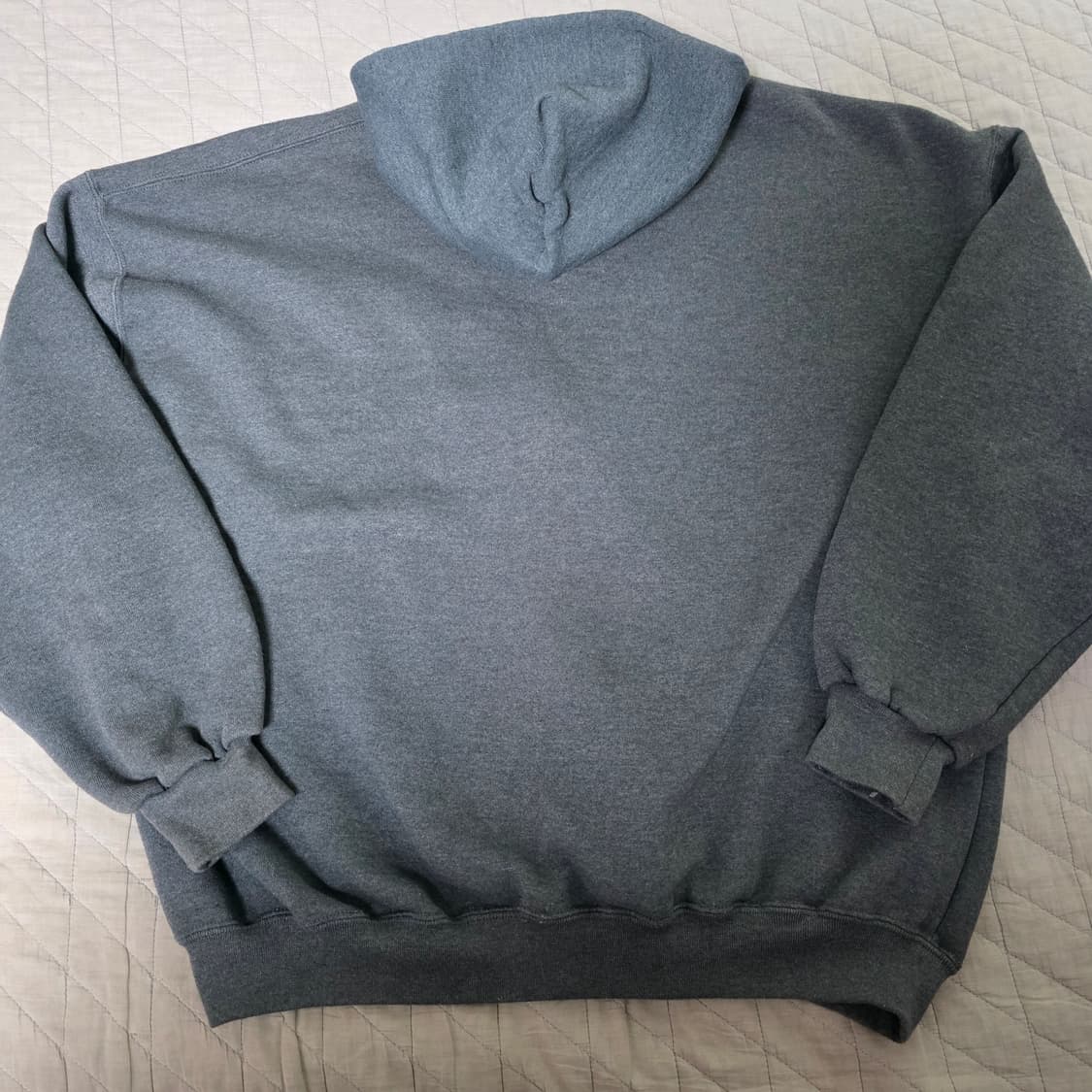 [XXL] 90s 빈티지 러셀 애슬레틱 후드집업 투톤 블루/다크 그레이 상품이미지5