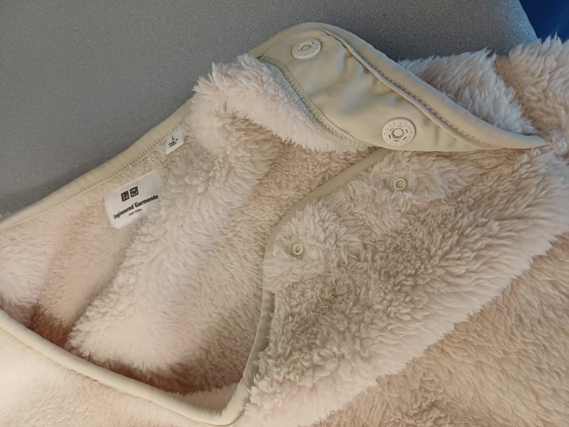 유니클로× 엔지니어드 가먼츠 콜라보 후리스 맨투맨 상품이미지7