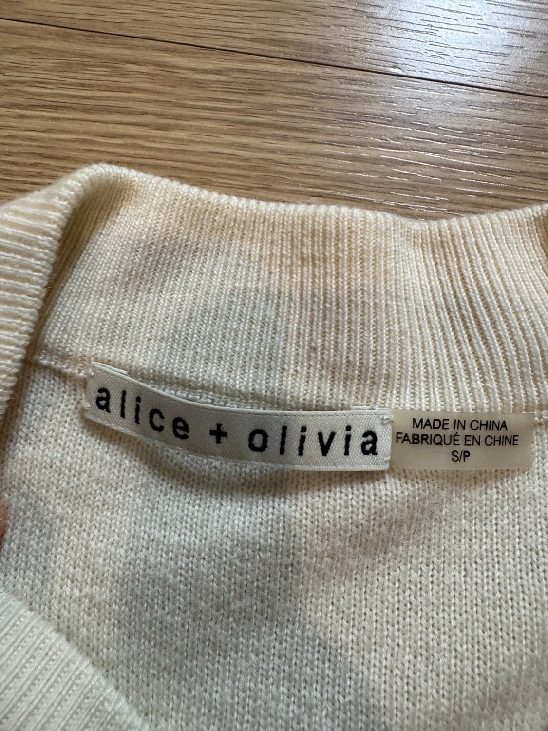 앨리스앤올리비아 스테이시 페이스 집업 가디건 상품이미지4