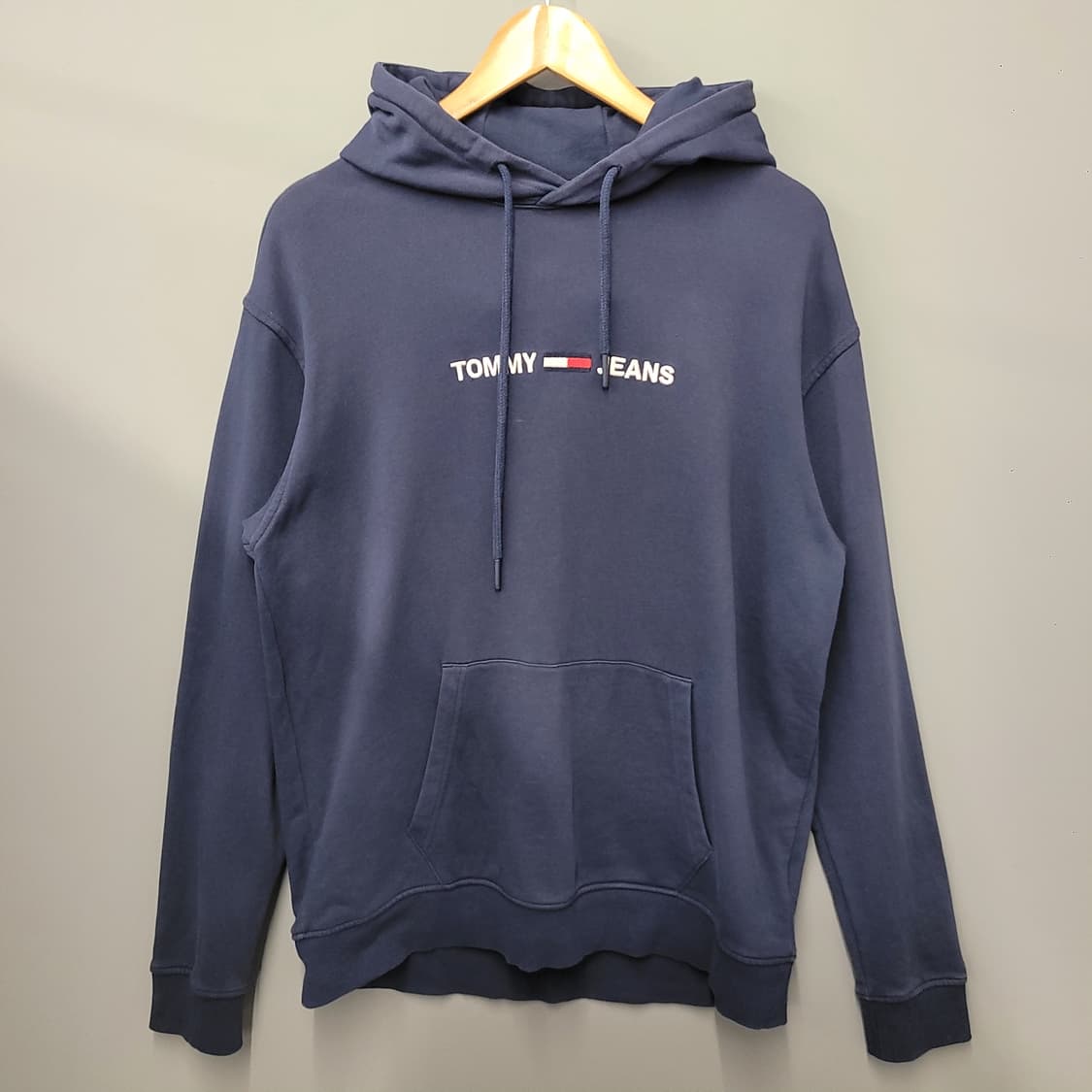 Tommy Jeans 타미진스 로고 후드티 네이비 상품이미지1