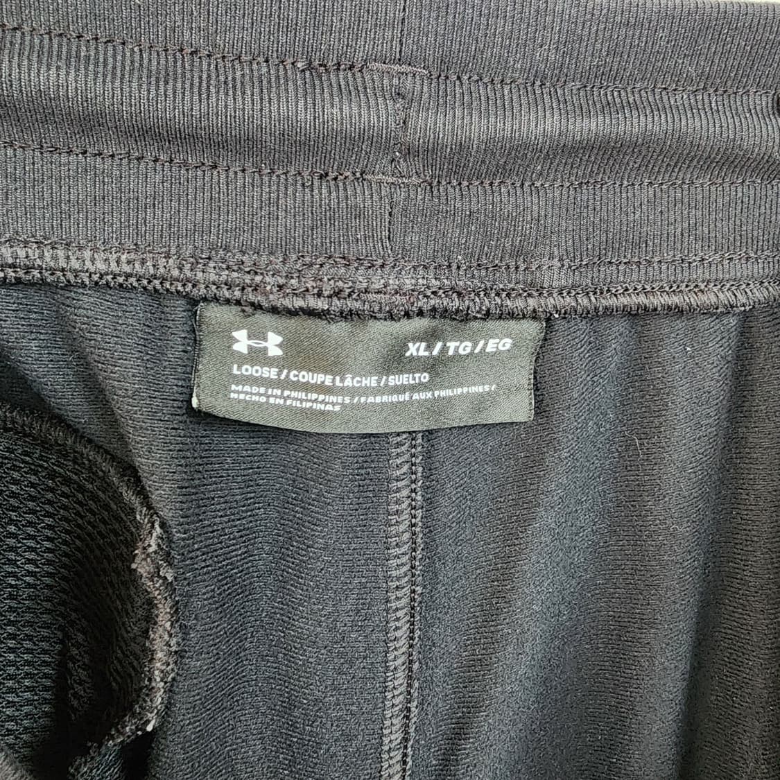 언더아머 블랙 조거 트레이닝 바지 상품이미지5