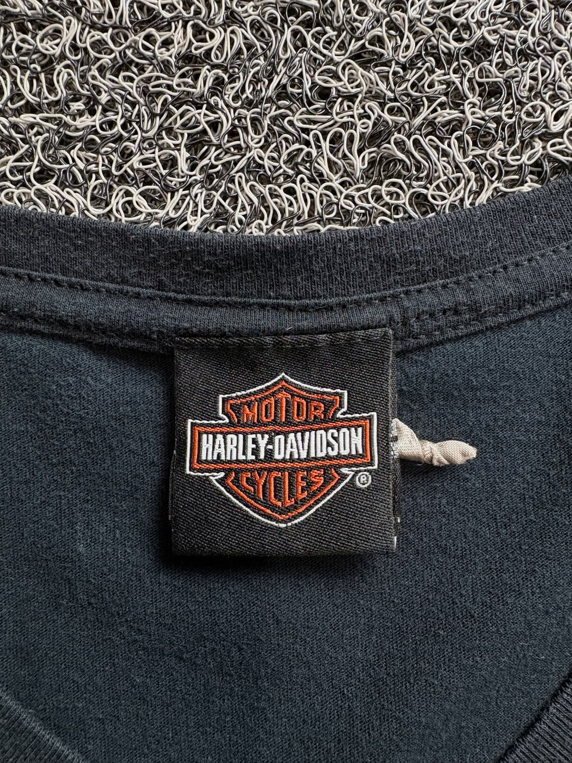 00s 할리데이비슨 오리지날 제인스빌 핑크스 반팔 3556 상품이미지4