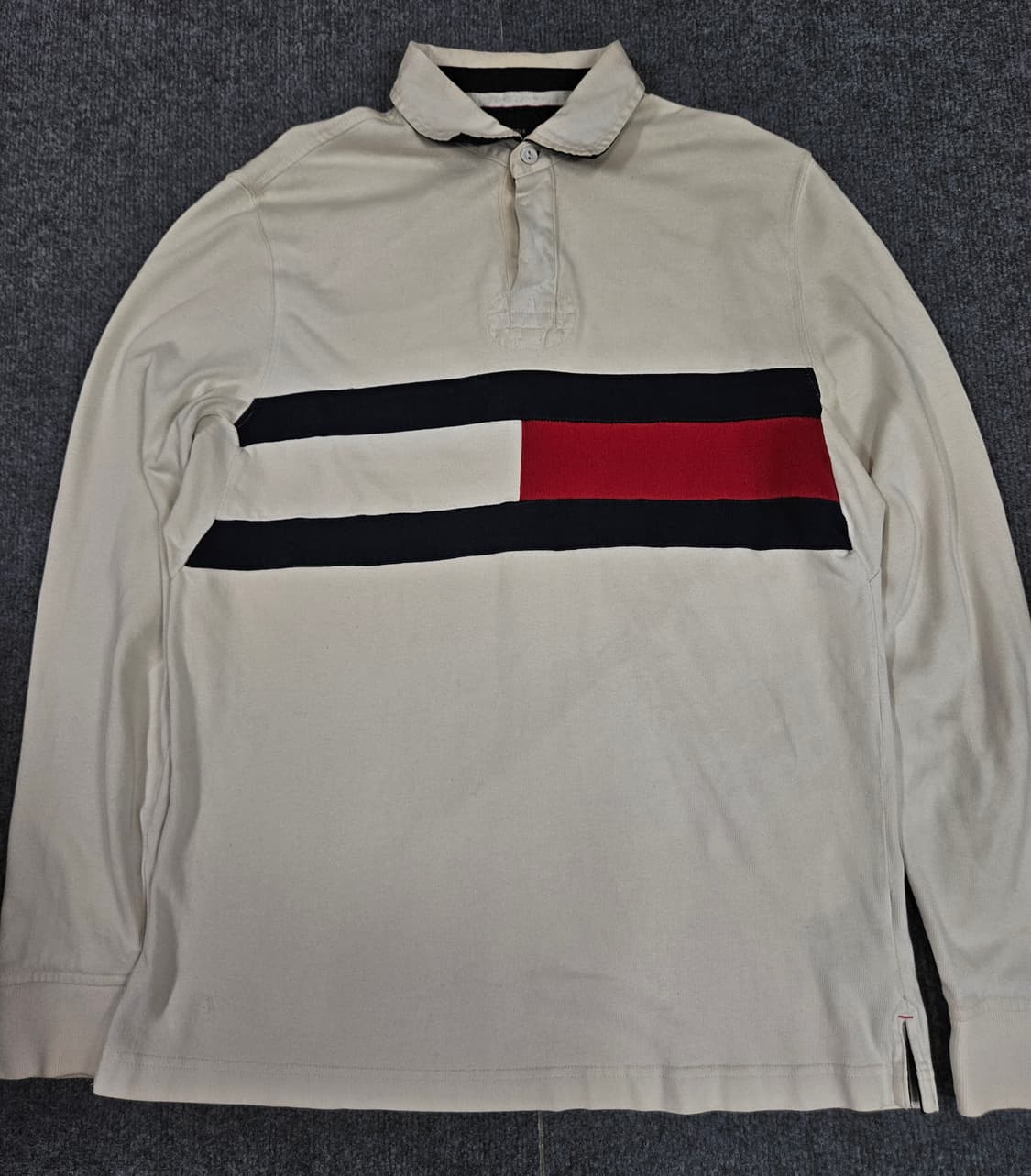 타미힐피거 럭비 폴로 셔츠 급처 상품이미지1