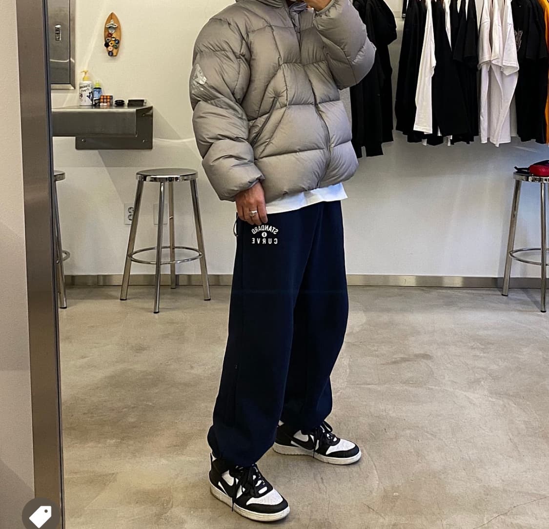 L fw22 팔라스 바라클라바 푸퍼 패딩 그레이 상품이미지1