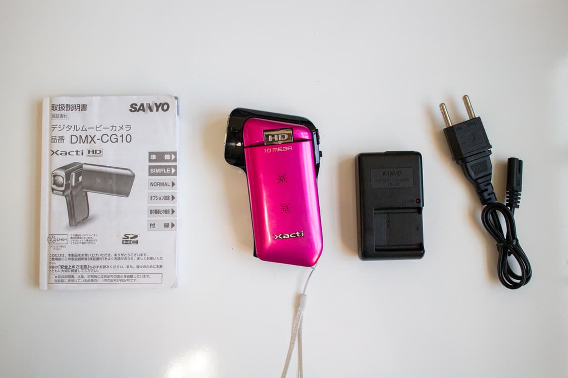 Sanyo Xacti DMX-CG10 / 빈티지 디지털 캠코더 상품이미지9