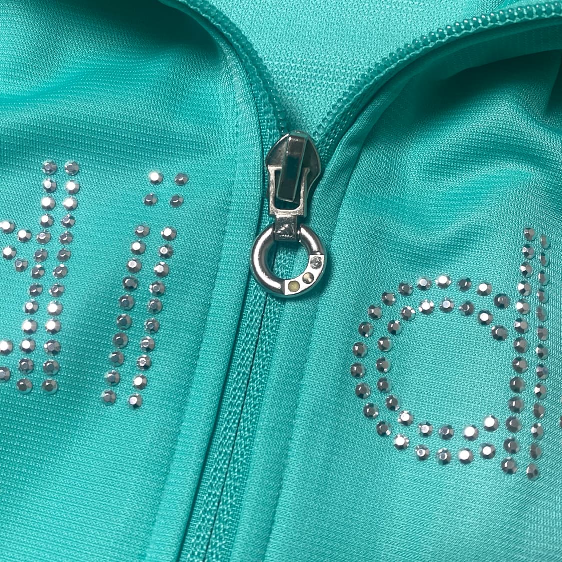 아디다스 민트 큐빅 로고 져지 y2k 상품이미지2