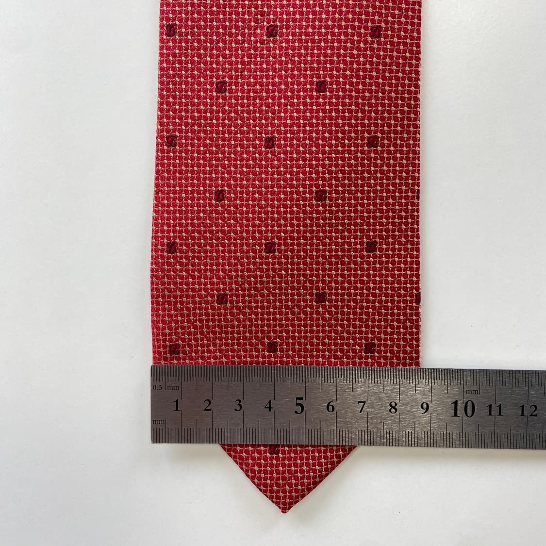 듀퐁(Dupont) 명품 정품 모노그램 넥타이 8.7cm 상품이미지8