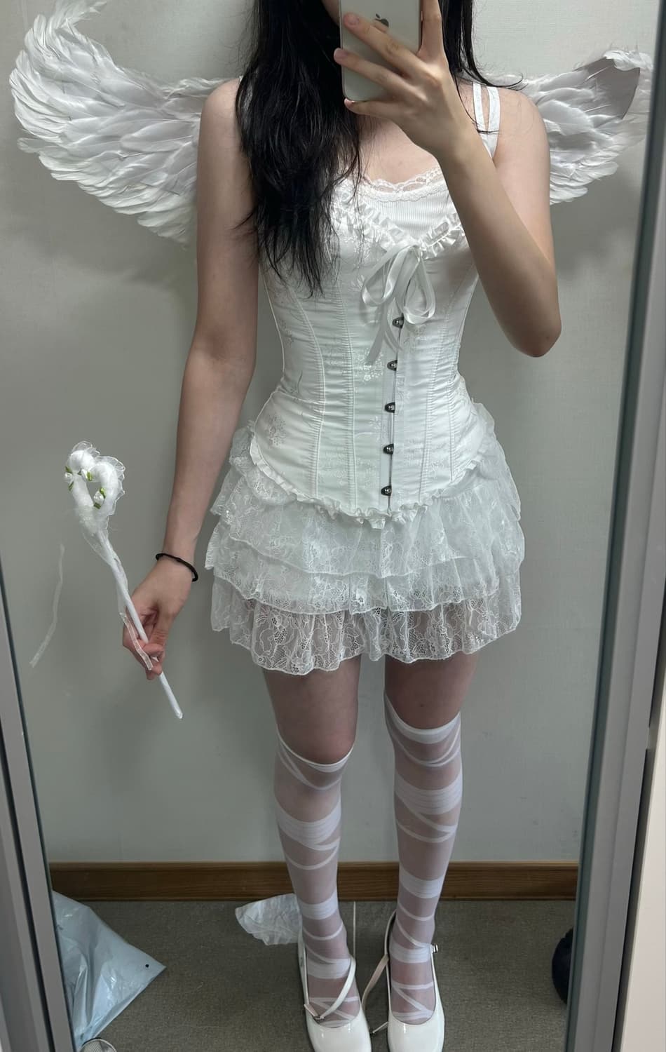졸업사진 천사 코스튬 대여 상품이미지1