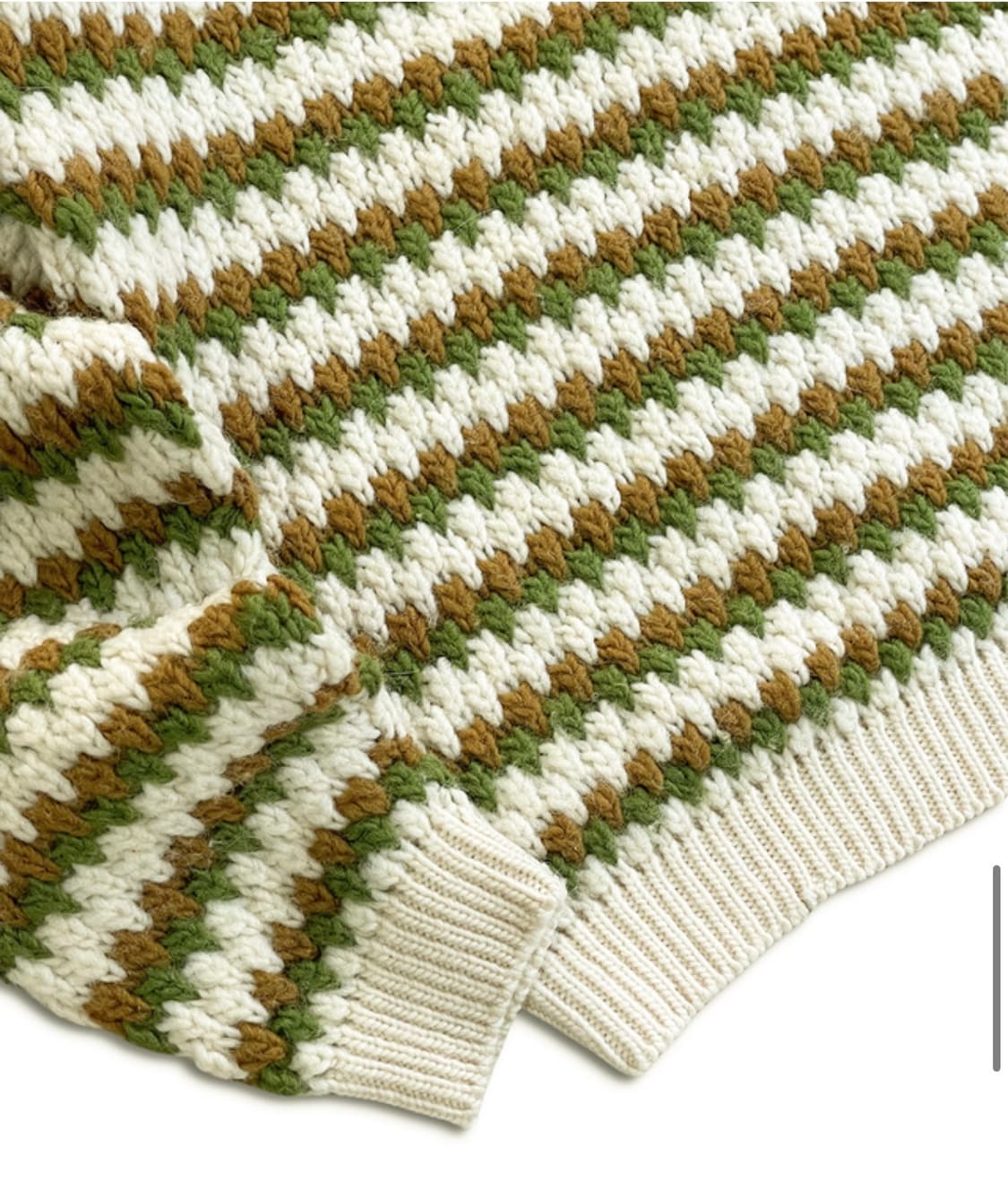 Allen A 팝콘 피셔맨 케이블니트 상품이미지5