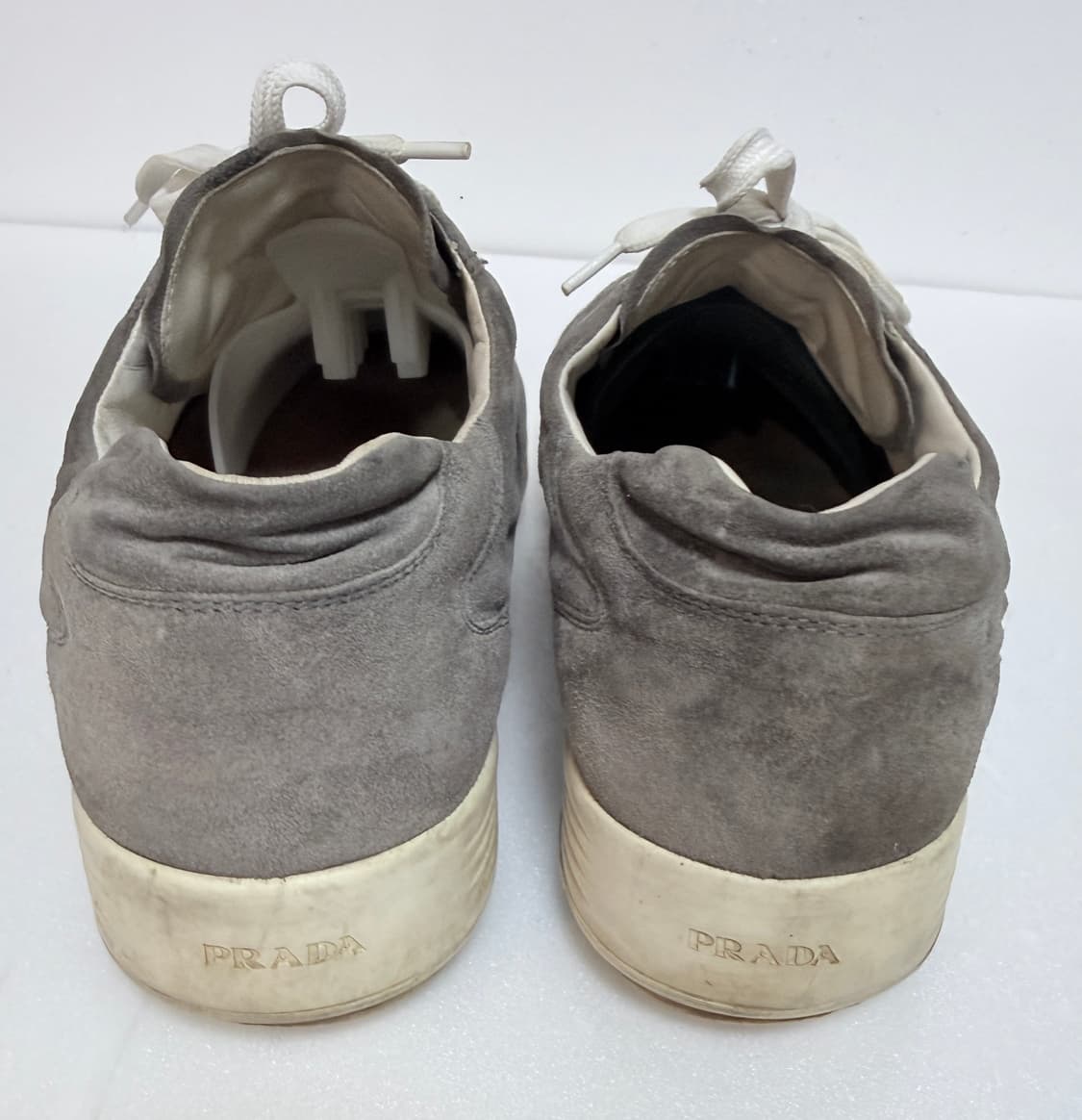 프라다(PRADA) 스웨이드 스니커즈 그레이 8.5 (265~270 추천 상품이미지7