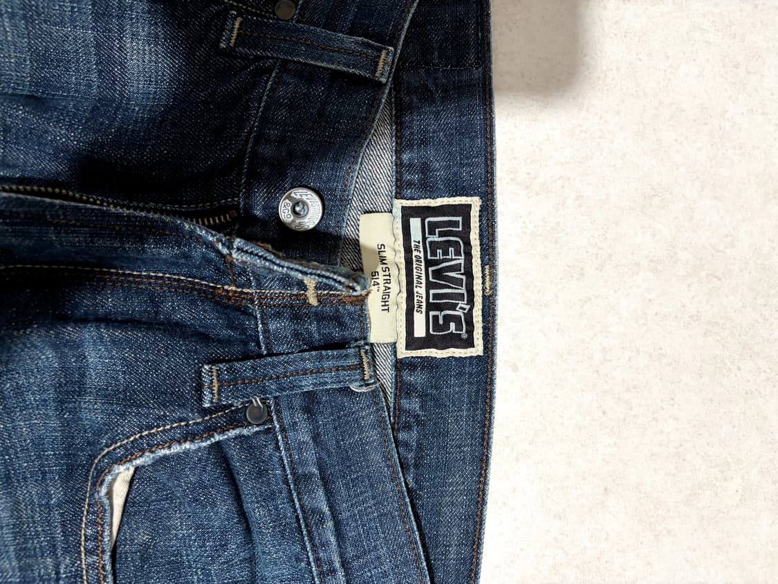 리바이스 00s 세미오버 스트레이트진 32 상품이미지5
