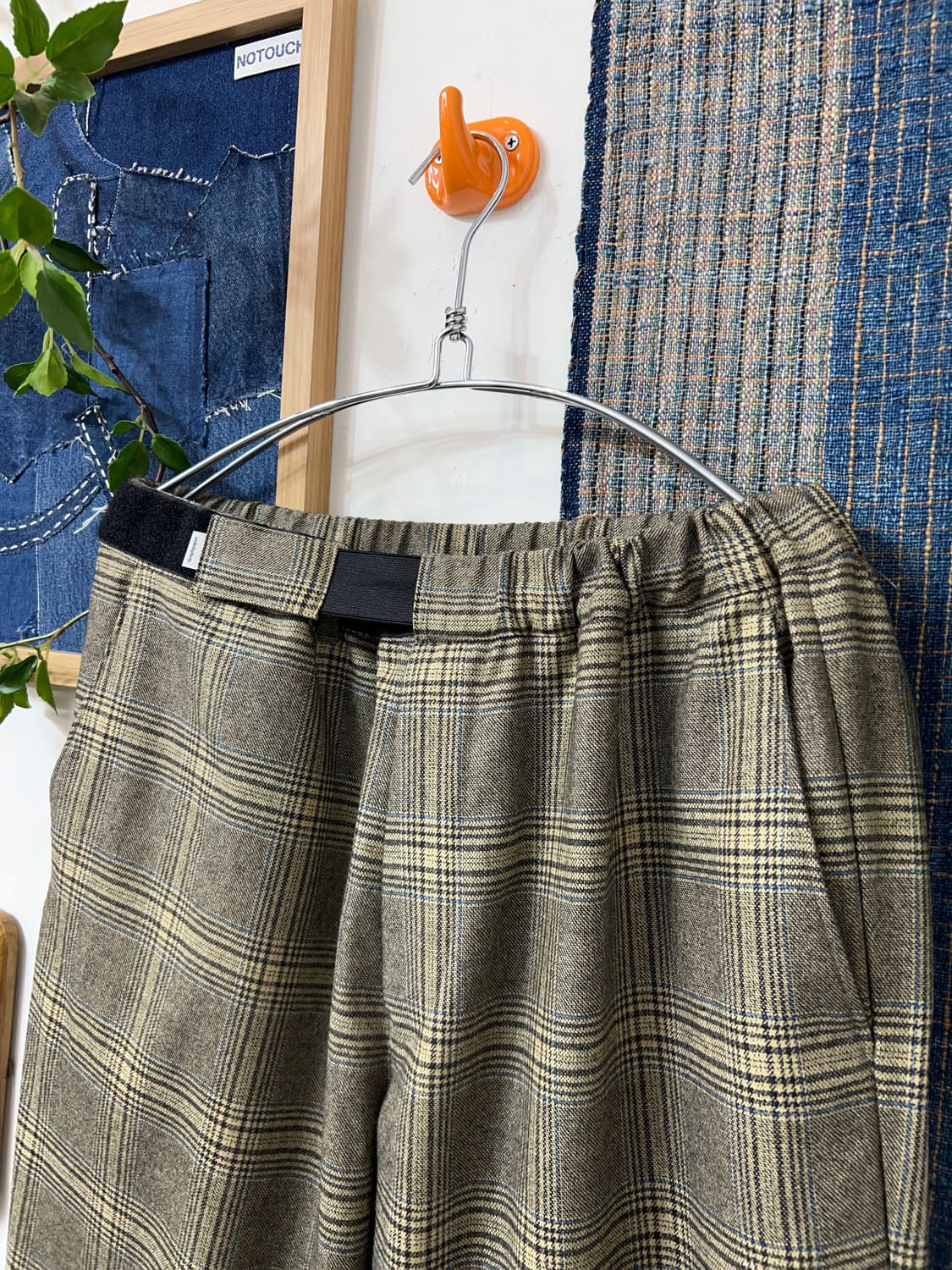 GRAPHPAPER  Glencheck Cook Pants 상품이미지4