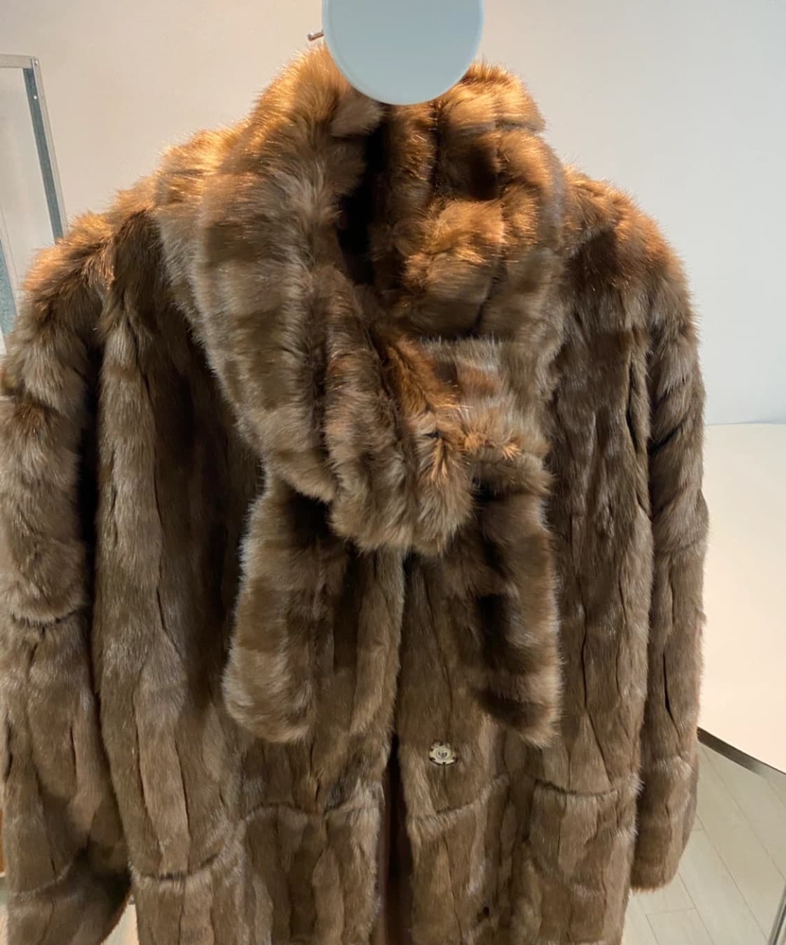 롱코트 밍크코트 상품이미지4