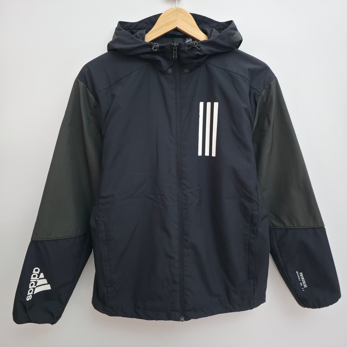 [S] 아디다스 블랙 플리스 바람막이 상품이미지1