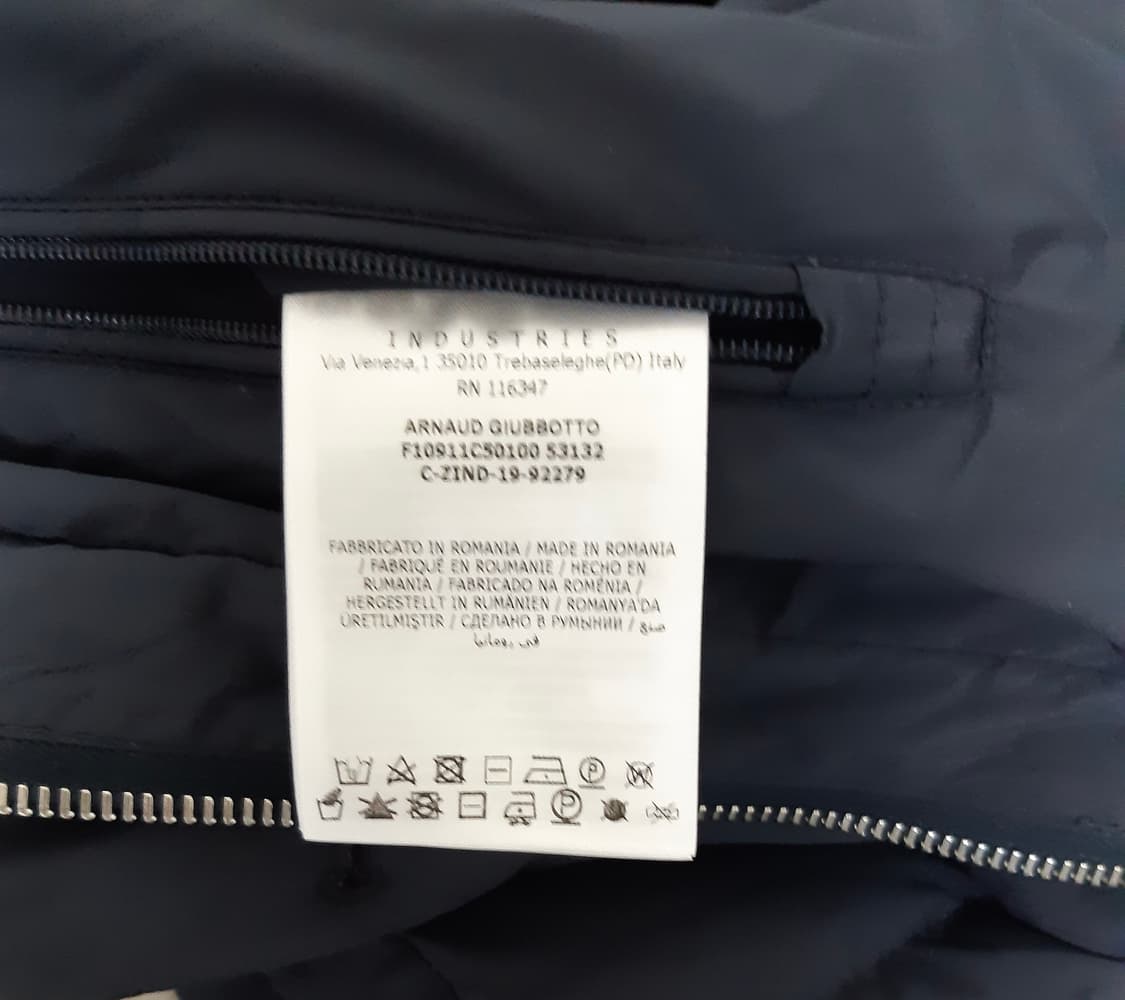 몽클레어 롱 패딩 네이비 (새제품급) 상품이미지7