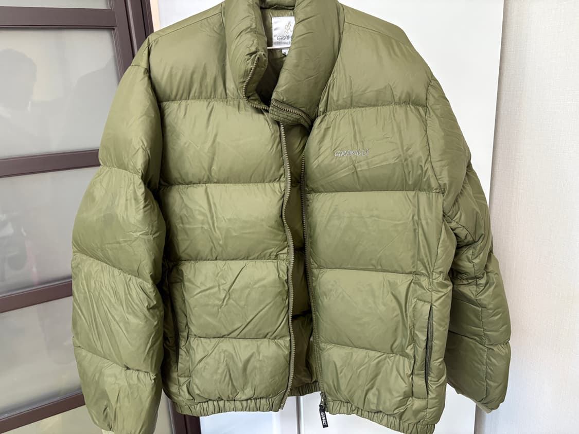 그라미치 다운푸퍼 카키 상품이미지2