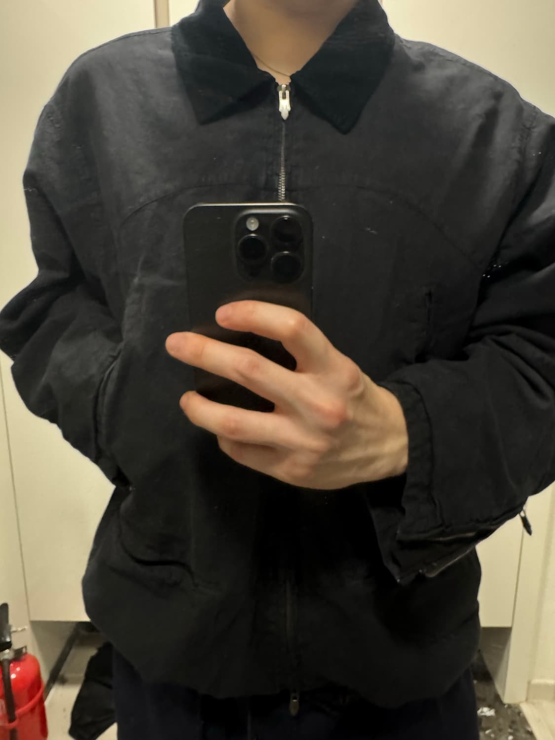 폴리테루 집자켓 잉크 블랙 3 상품이미지1