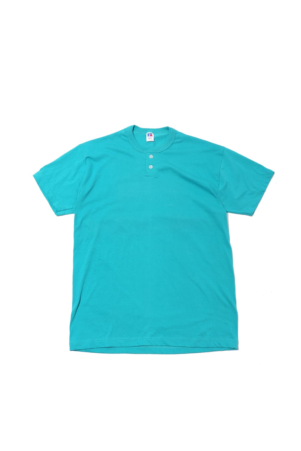 RUSSELL ATHLETIC 헨리넥 반팔 티셔츠 size L 상품이미지1