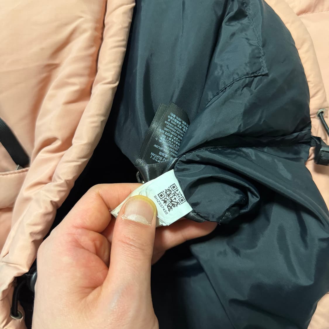 노스페이스 700 핑크 더스티로즈 눕시 패딩 상품이미지9