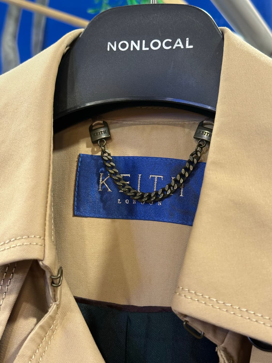 키이스 베이지 트렌치코트 상품이미지2