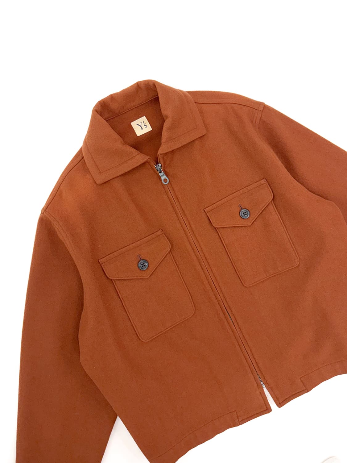 Yohji Y’s Sailor Collar Wool Cpo Jacket 상품이미지3