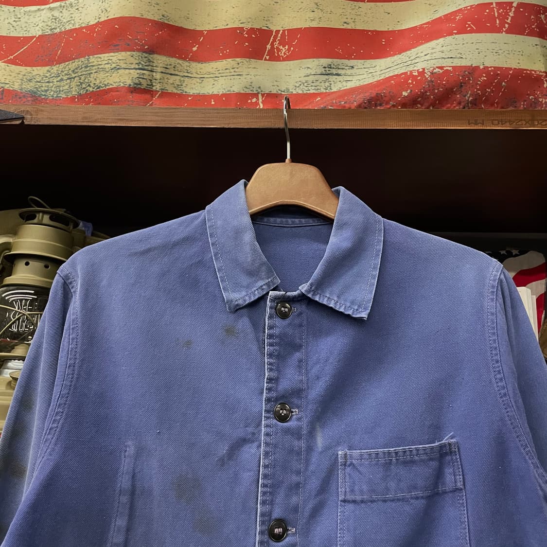 50s-70s 프렌치 워크 자켓 / 빈티지 초어 자켓 워크 웨어 상품이미지3