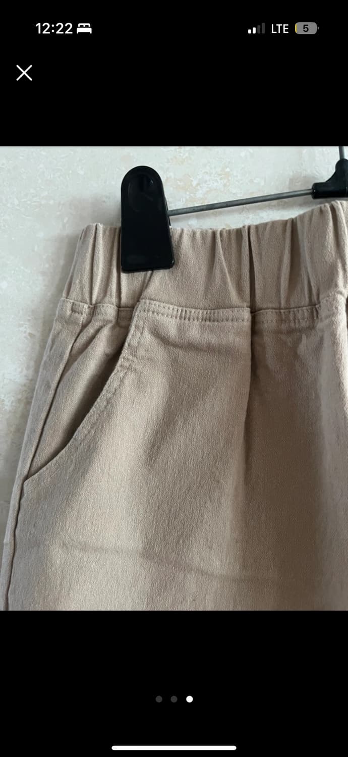 브라운 면치마 상품이미지3