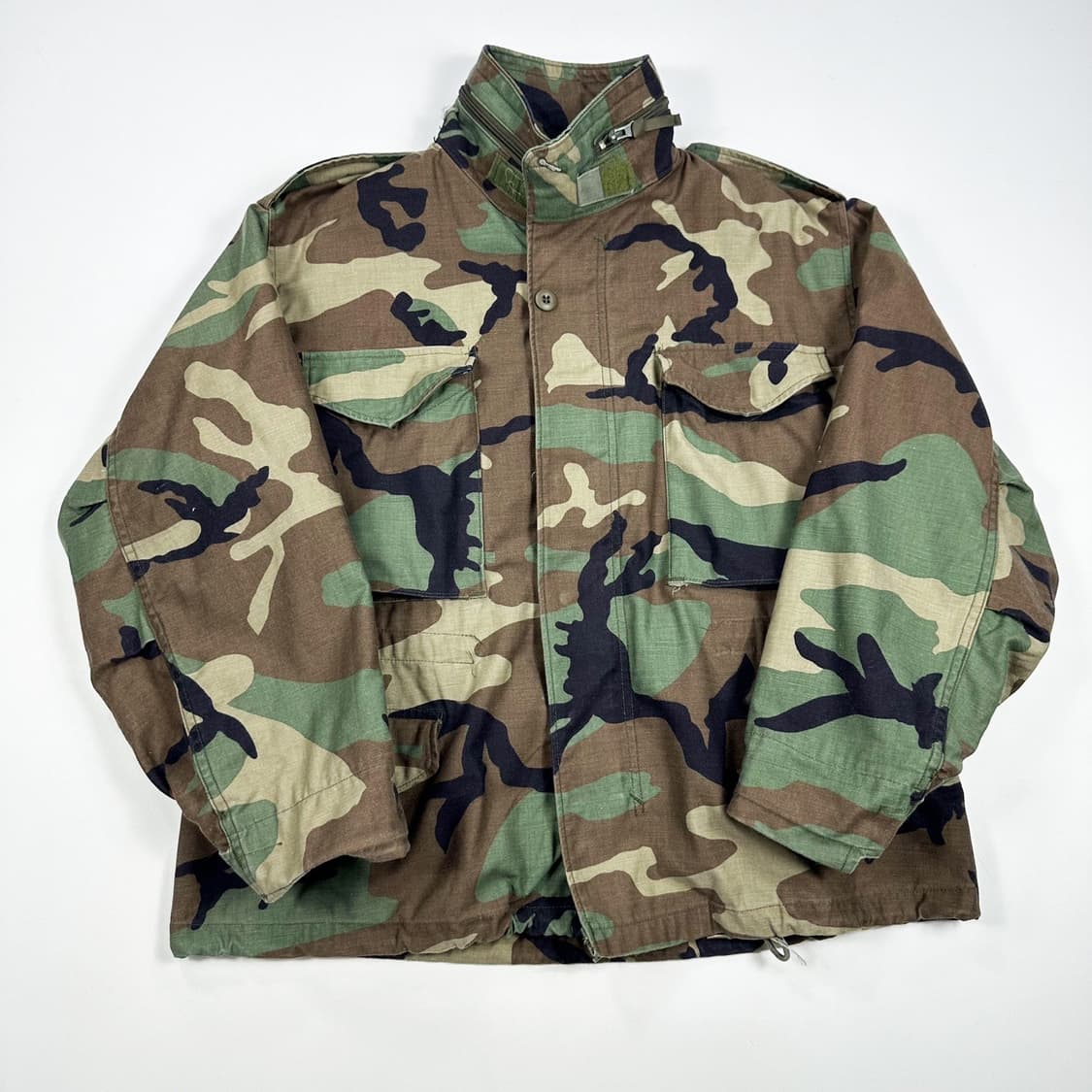 아메리칸 어패럴 밀리터리 카모 M65 필드자켓 (실측 M) 상품이미지2