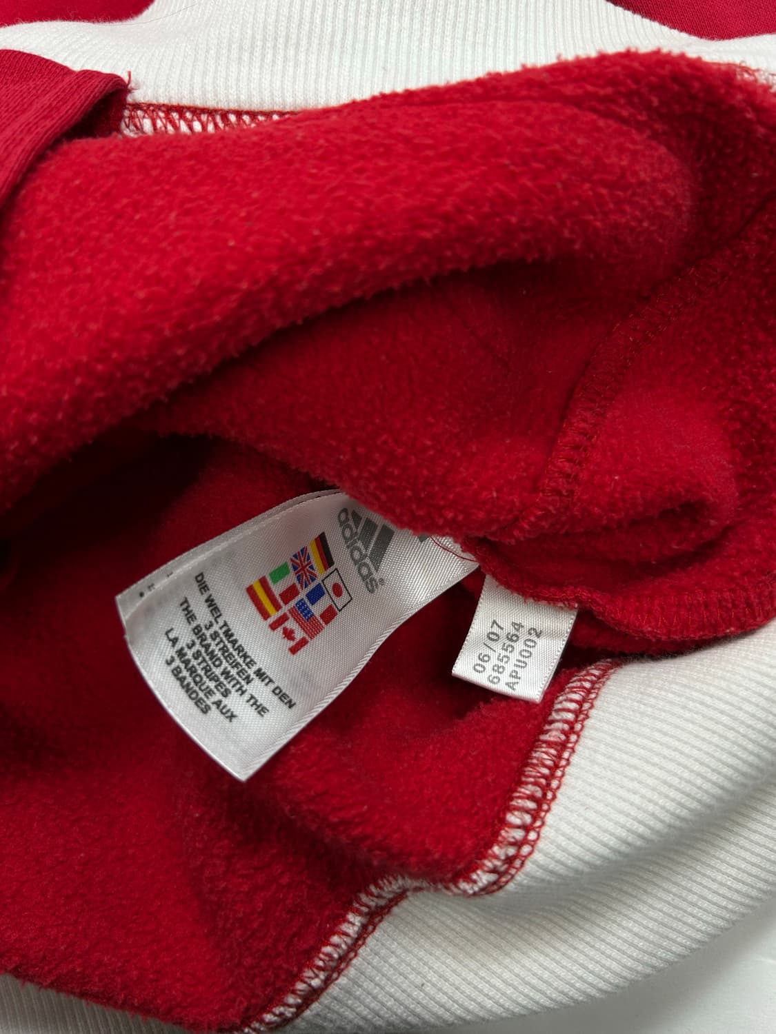 아디다스 07-08 리버풀 레드 트랙탑 져지 L 상품이미지7