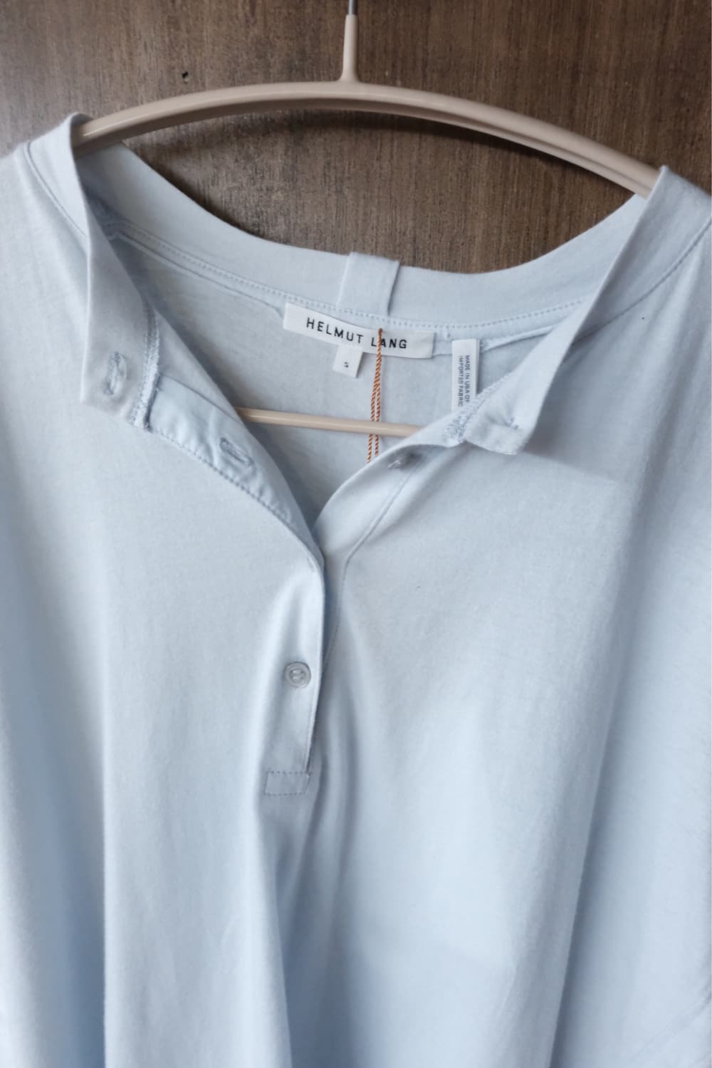 Helmut lang 헨리넥 반팔 티셔츠 s 상품이미지4