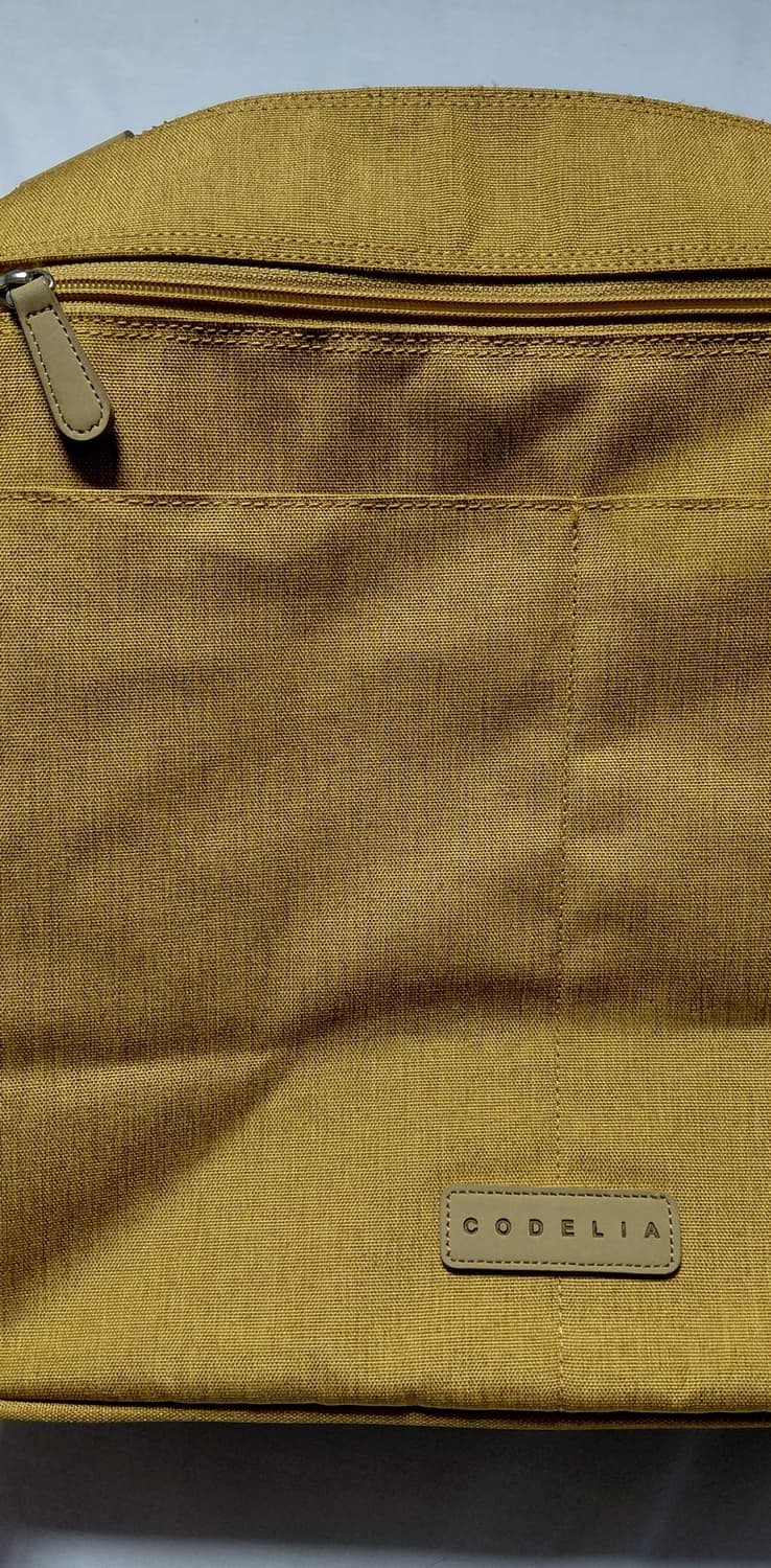 (무료배송) 코델리아 기저귀 가방 카치온 크로스백 머스타드 상품이미지7