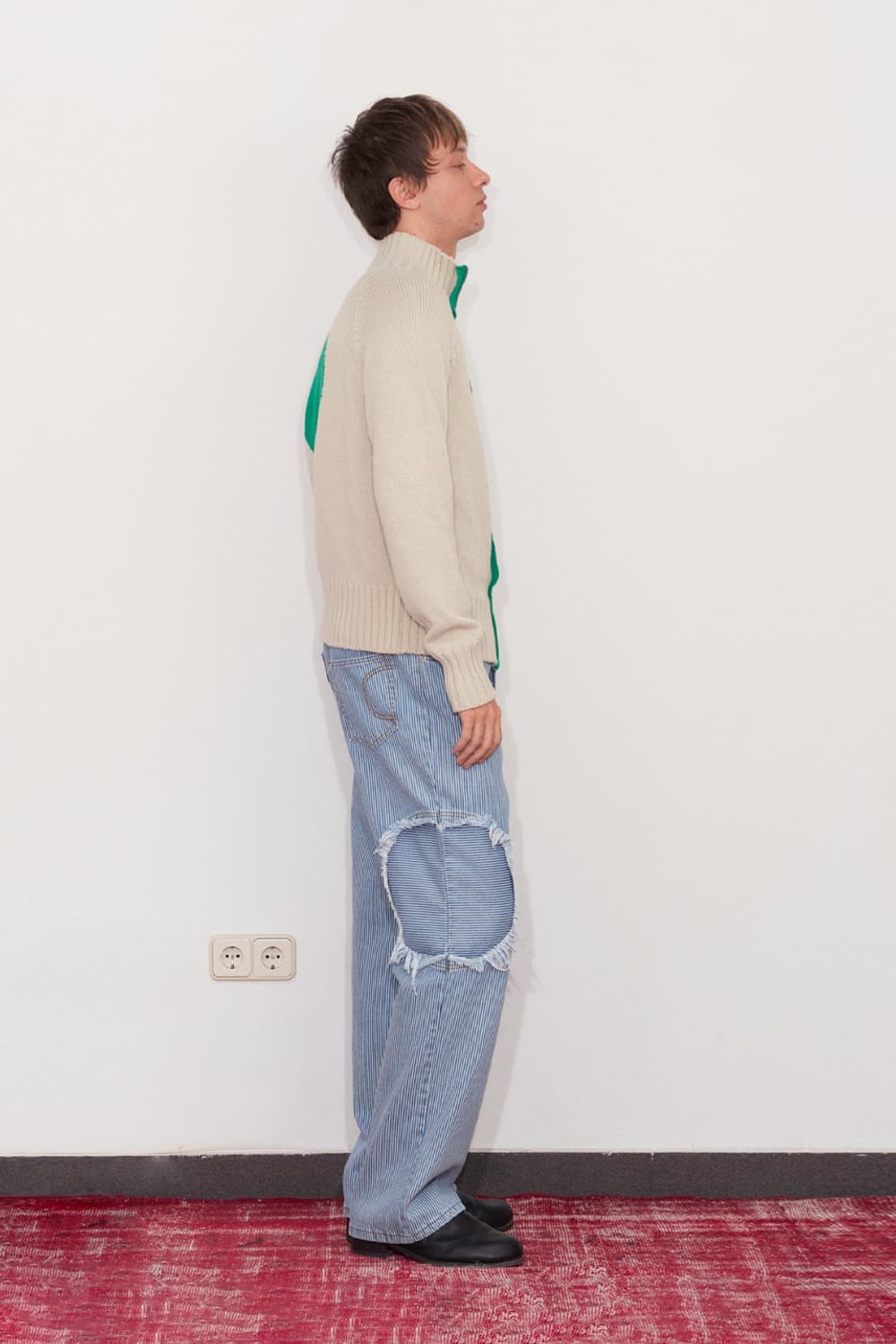 [2,3]에드워드 커밍 Chakra 가디건/오트 그린 상품이미지4