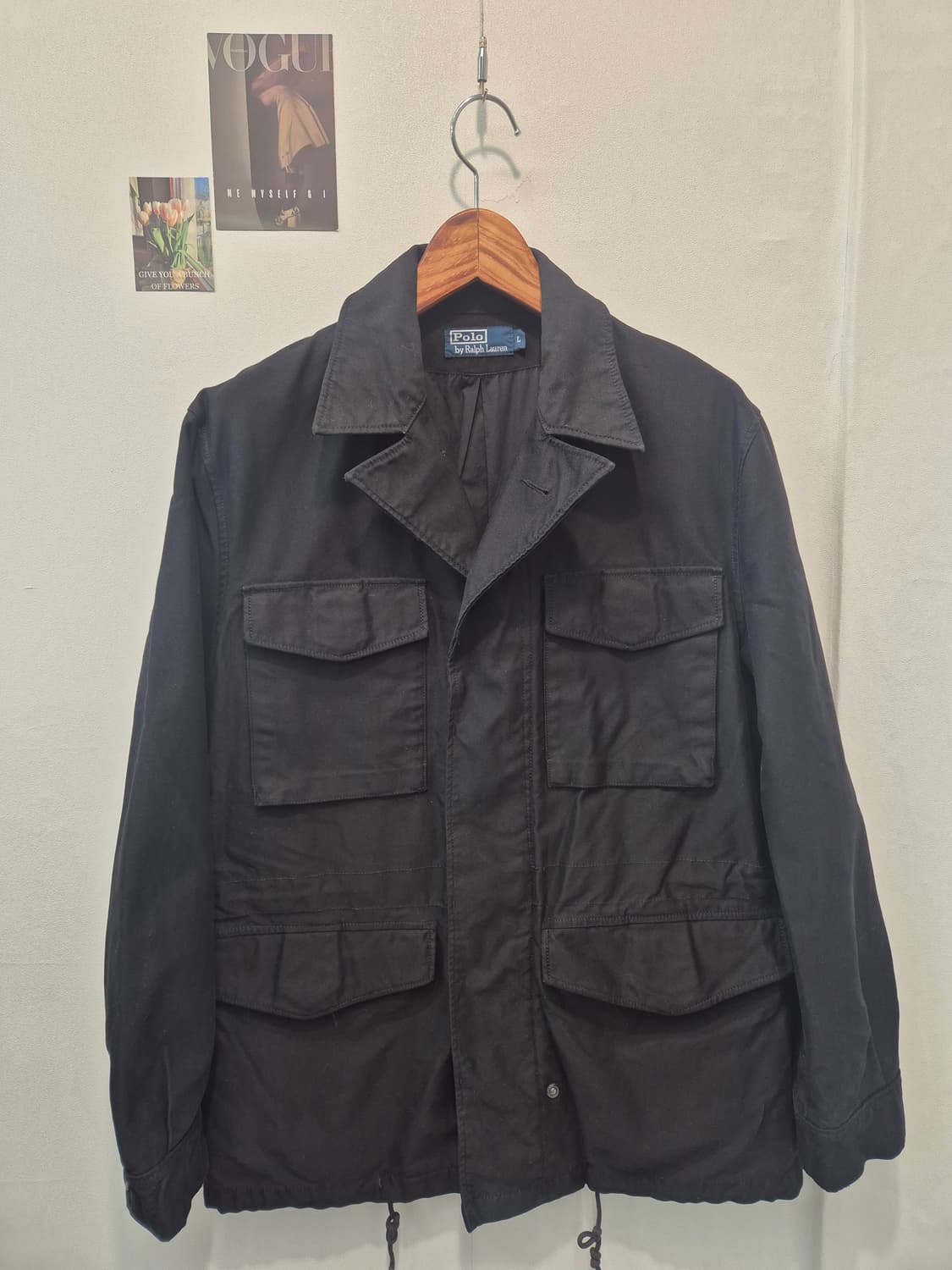 폴로 랄프로렌 블랙 야상 자켓 L 
 상품이미지1