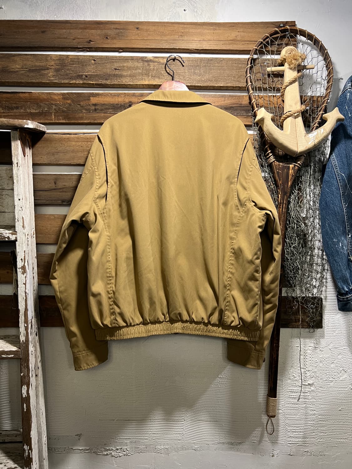 [L]폴로 랄프로렌 체크 라이닝 베이지 드리즐러 자켓 상품이미지7