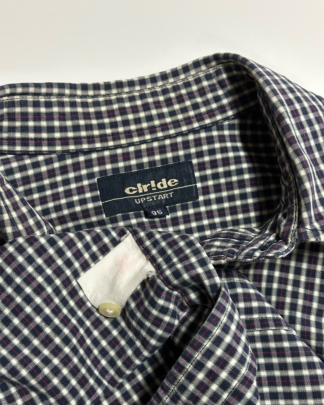 CLRIDE 체크 셔츠 상품이미지3