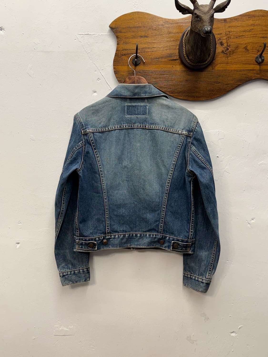 90s Levi's 78500 3rd Denim Trucker Jacke 상품이미지5