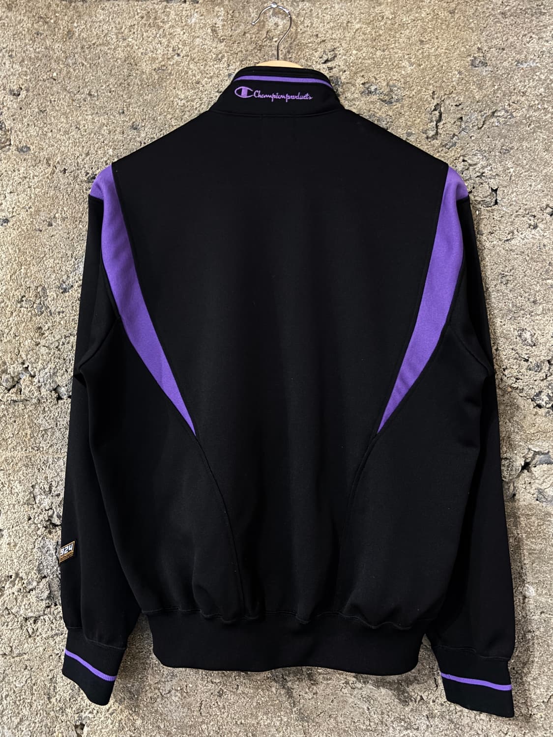 Champion Track Zip-Up / Black Purple 상품이미지3