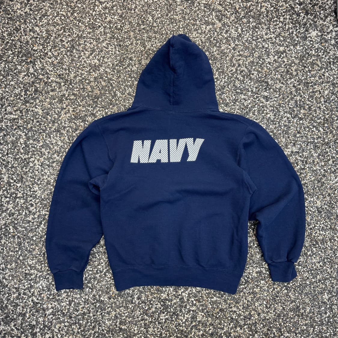 90s Soffe US Navy 미 해군 스웻 후드티 made in US 상품이미지3