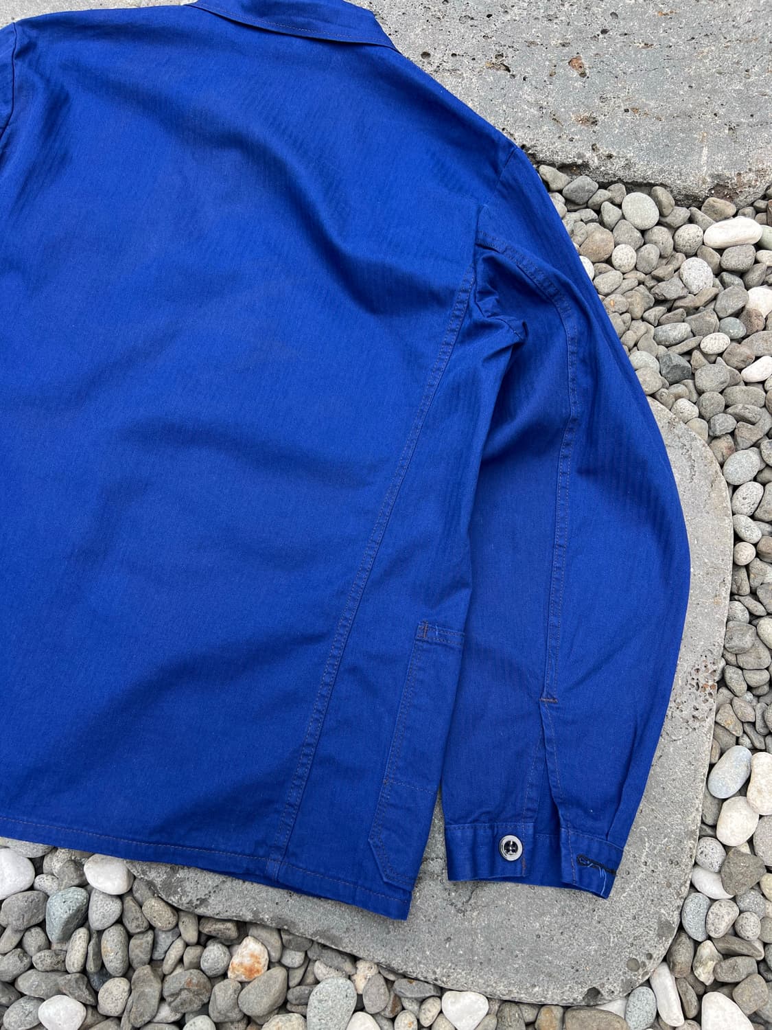 (DEADSTOCK)OLD VINTAGE HBT 헤링본트윌 프렌치워크자켓 상품이미지9