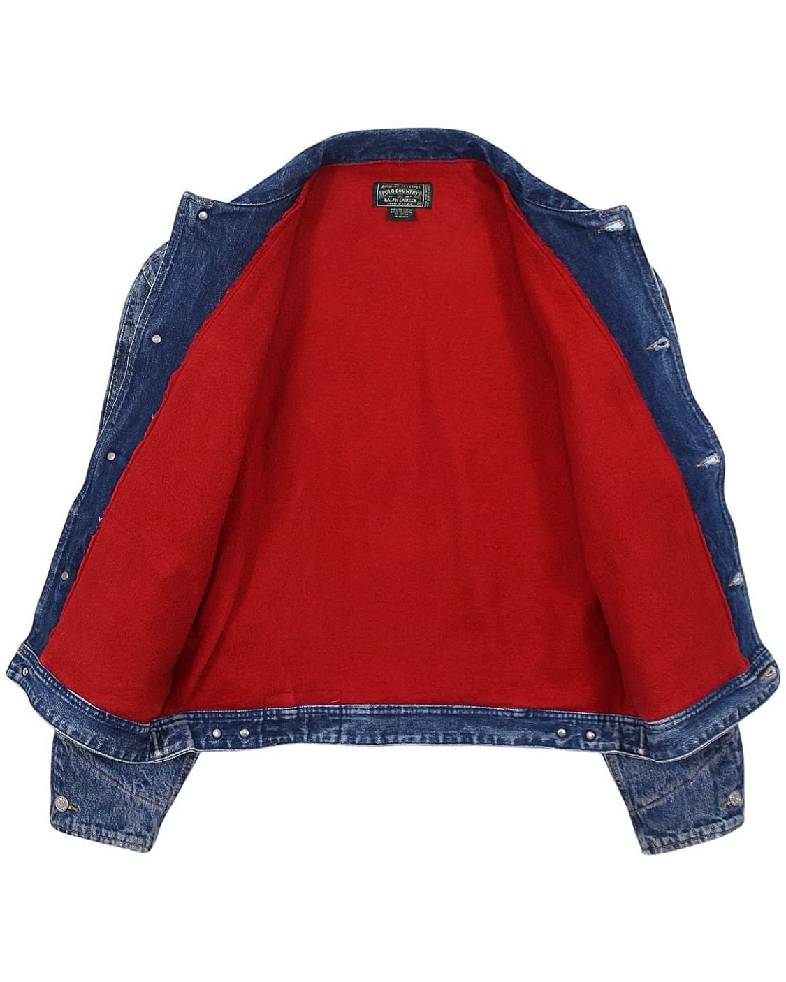 1980s USA 폴로랄프로렌 폴로컨트리 데님 자켓 빈티지 미국제 상품이미지3