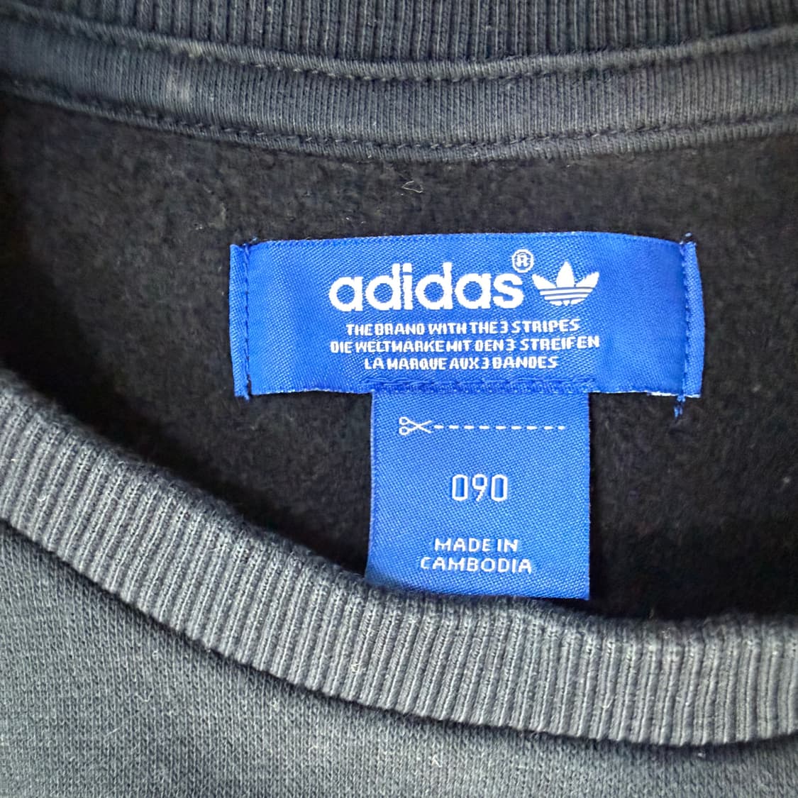 90 아디다스 트레포일 별 맨투맨 0320T 상품이미지3