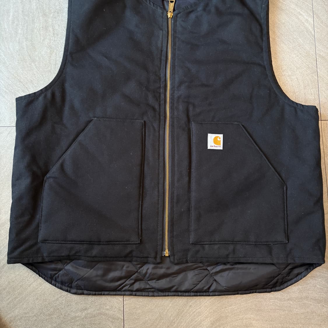 칼하트 정품 덕 캔버스 조끼 상품이미지4