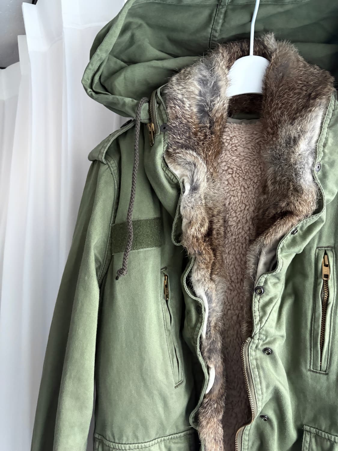 어나더 에디션 퍼 야상 상품이미지4