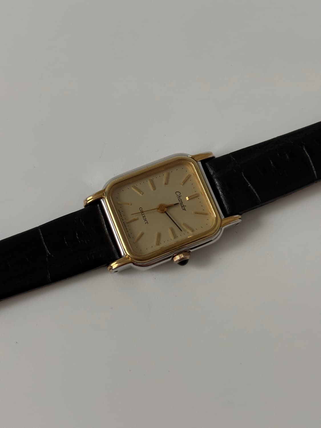 오리엔트 1980년대 빈티지시계 Chandor 탱크 쿼츠 여성 상품이미지4